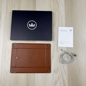 Peter Millar Catchall Tray w Built-In Charging Pad Limited Edition Open Box